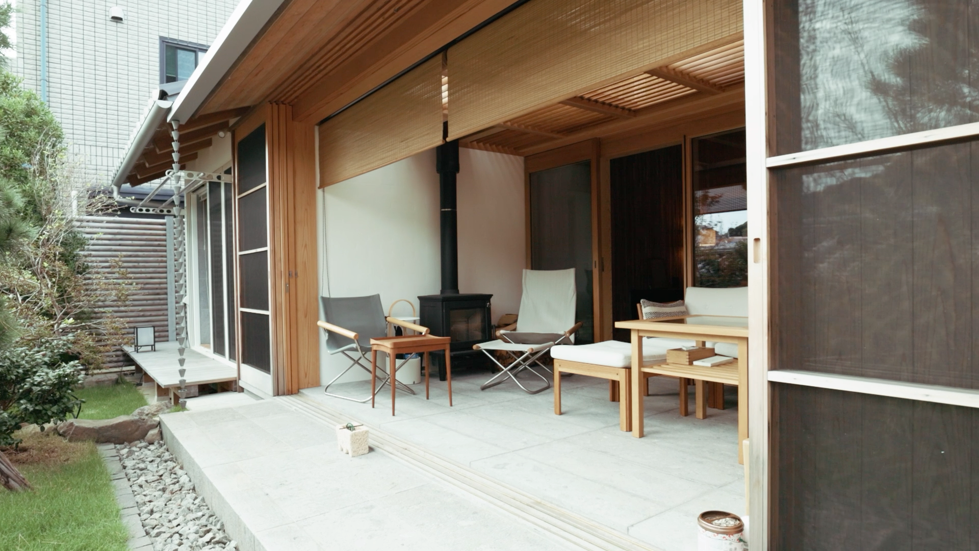 屋根一体型太陽光パネルRoof–1建築家インタビュー・堀部安嗣の葉山の自邸
